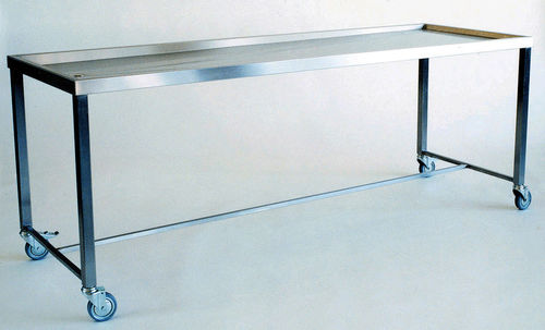 Rechtsmedizin-Autopsietisch - WT 10/650 - KUGEL medical GmbH & Co. KG - zum Sezieren / Leichenwaschung / mobil