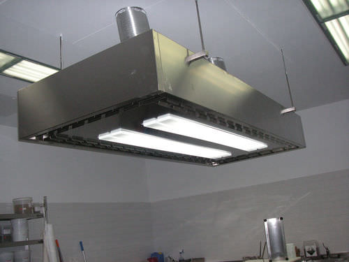 Belüftungsystem für Autopsiesal - ZU 10/900 - KUGEL medical GmbH & Co. KG - mit Licht