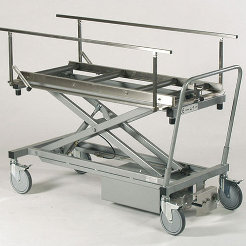 Transport-Leichentransportwagen - HTW50/050-RB-CF - KUGEL medical GmbH & Co. KG - für Ladezwecke / zur Dissimilierung / hydraulisch