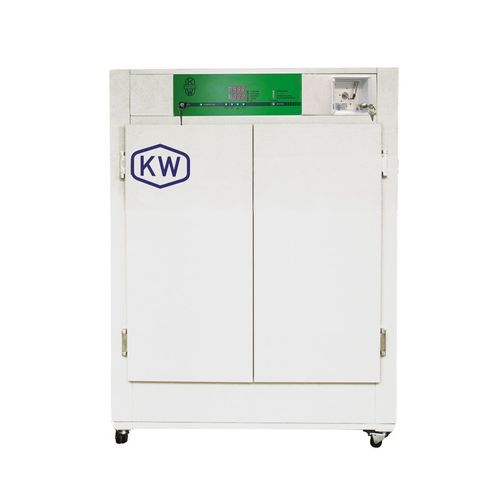 Labor-Inkubator / forcierter Luftstrom - W series - KW Apparecchi Scientifici  - mobil / Edelstahl / mit 2 Türen