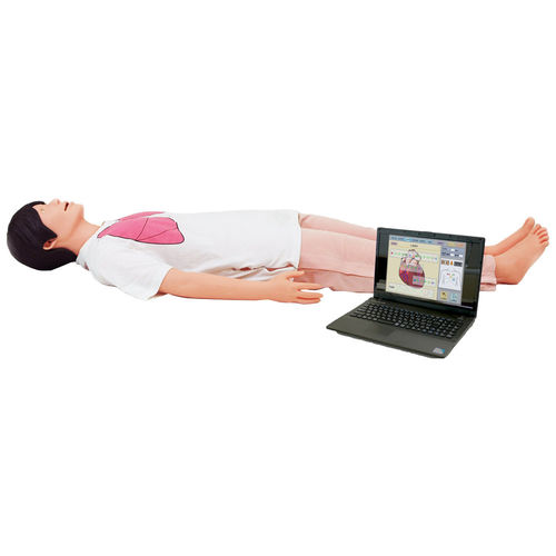 Patientensimulator für Auskultation -  “Physiko Plus” - Kyoto Kagaku  - für venösen Gefäßzugang / EKG / Nichtinvasive Blutdruckmessung