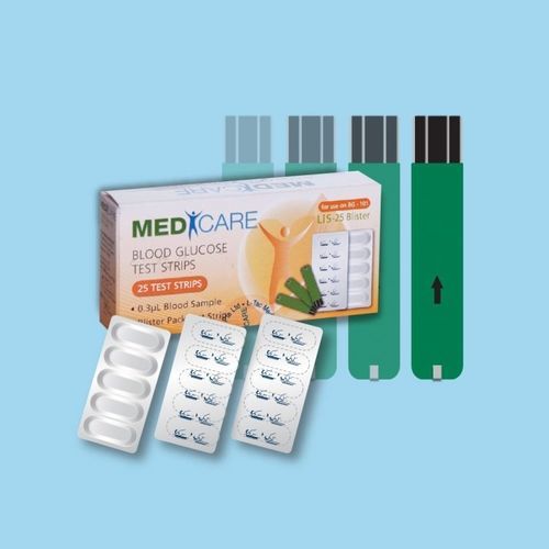 Teststreifen für Diabetes - LiS-25 - L-Tac Medicare - Blutzucker / Blut / enzymatisch