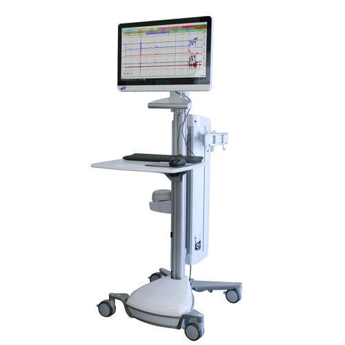 Digitales Urodynamiksystem - Aquarius&reg; CT - Laborie Medical Technologies - auf Rollen