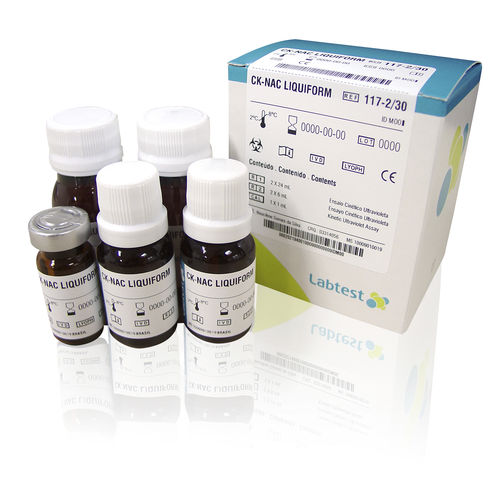 Reagenzkit / als Lösung - 117 - Labtest Diagnostica - für Blutproben / Biochemie / Kreatin-Kinase