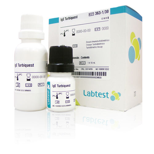 Immunturbidimetrischer Testkit - 363 - Labtest Diagnostica - klinische Chemie / für IgE / Plasma