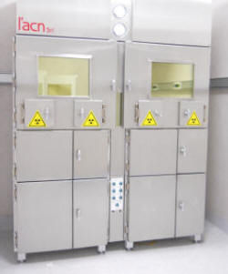 Wärmeschrank - gammaCell Twin - L'ACN - l'Accessorio Nucleare - für radioaktives Isotop / Abfall / für Krankenhaus