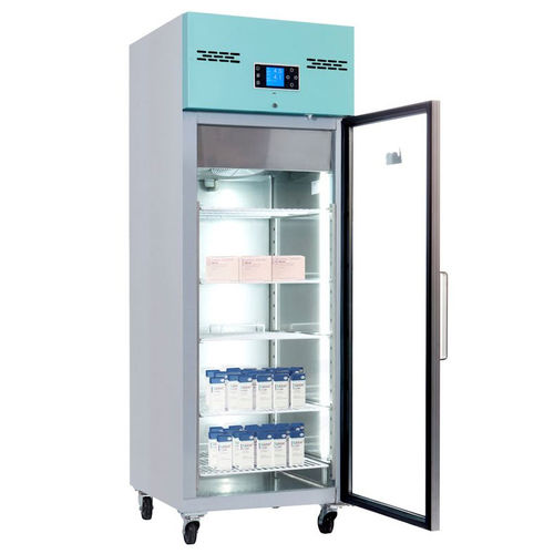 Kühlschrank für Apotheken - PGR600UK - Lec Medical - vertikal / auf Rollen / 1 Tür