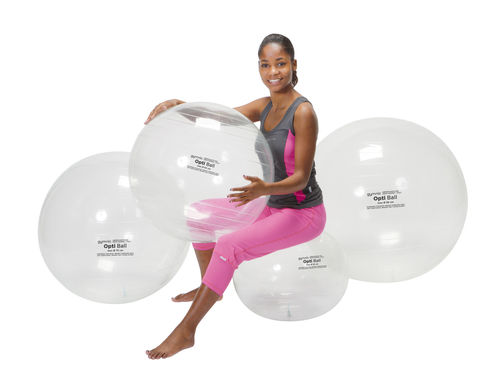 Großer Pilatesball - Opti  - Ledraplastic - für Erwachsene