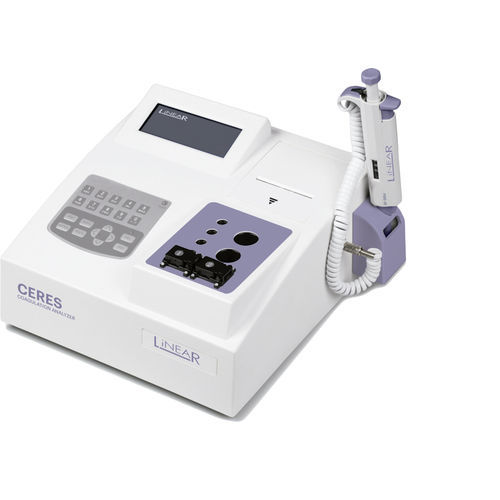 Halbautomatischer Gerinnungsanalysator - CERES - LINEAR CHEMICALS - 2 Kanäle / Tisch