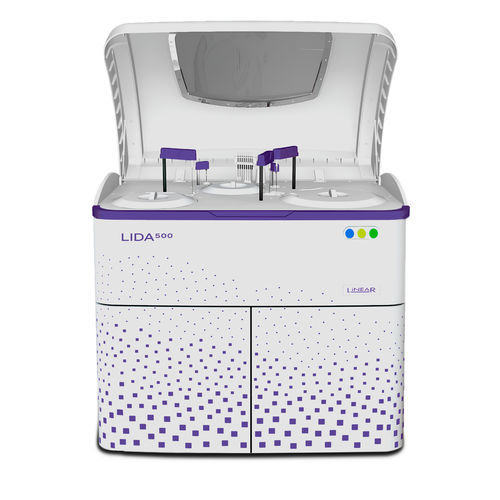 Automatisches biochemisches Analysegerät - LIDA500  - LINEAR CHEMICALS - Tisch