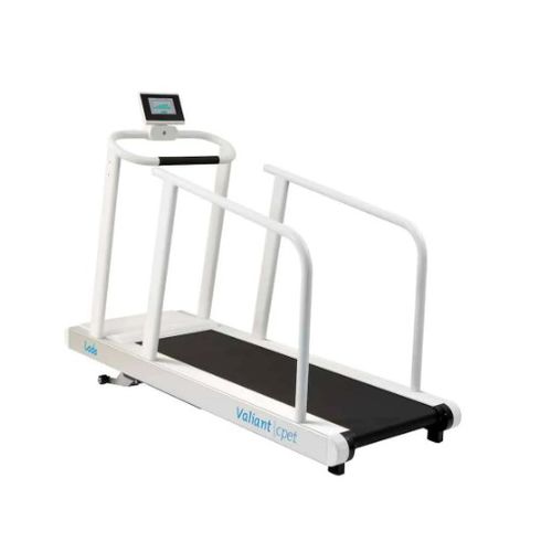 Laufband-Ergometer / mit Geländer - Valiant 2 cpet - Lode - mit Neigung / mit Gurtsystem / für Erwachsene