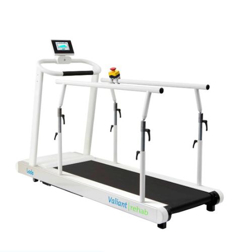Laufband-Ergometer / mit Geländer - Valiant 2 rehab - Lode - mit Neigung / für Erwachsene