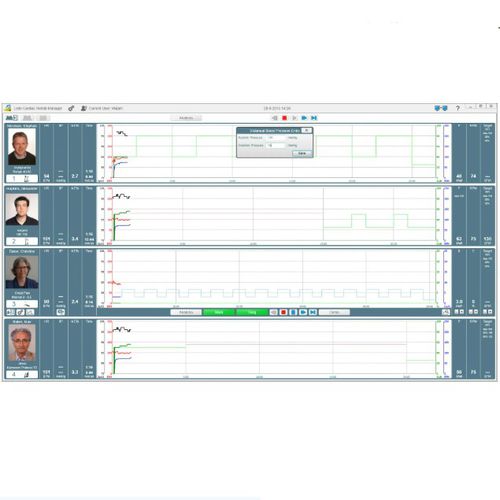 Software-Modul / für Ergometer - Lode Rehab Manager - Lode - medizinisch / Rehabilitation / Analyse