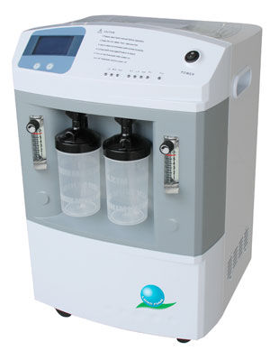 Medizinisch Sauerstoffkonzentrator - 0 - 8 L/min | JAY-8 - Longfian Scitech Co., Ltd - auf Rollen / mit Pulsoximeter