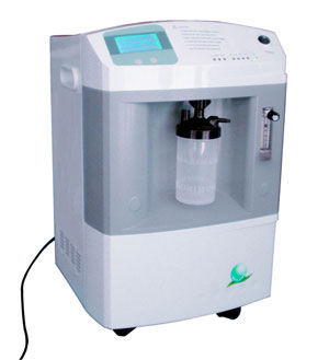 Medizinisch Sauerstoffkonzentrator - 0 - 3 L/min | JAY-3 - Longfian Scitech Co., Ltd - auf Rollen / mit Pulsoximeter