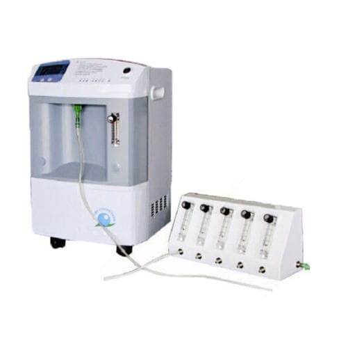 Sauerstoffkonzentrator für Kinder - 1 - 10 L - Longfian Scitech Co., Ltd - auf Rollen