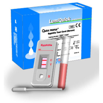 Syphilis-Testkit - QuickProfile™  - LumiQuick Diagnostics Inc. - für Antikörper / IgG / IgM