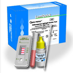 Chikungunya-Testkit - QuickProfile™  - LumiQuick Diagnostics Inc. - IgG / IgM / Viren