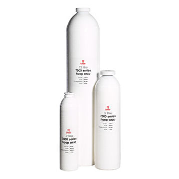 Sauerstoff-Medizingasflasche - L7X&reg; hoop-wrap - Luxfer Gas Cylinders - Aluminium
