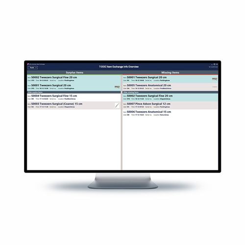 System zur Datenverwaltung und -lokalisierung - T-DOC 2000 - Getinge - Lager zur Bestandsverwaltung / Rückverfolgbarkeit / Automatisierungslösungen