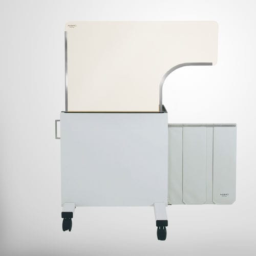 Röntgenstrahlen-Strahlenschutzschild - WD304  - MAVIG  - mobil / mit Fenster / 0.50 mm