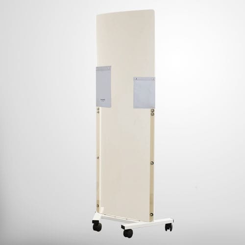 Röntgenstrahlen-Strahlenschutzschild - WD300 - MAVIG  - mobil / mit Fenster / 0.50 mm