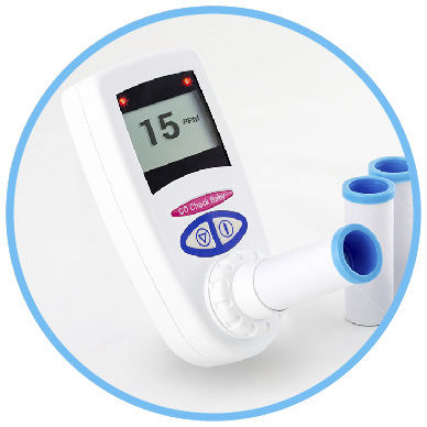 Kohlenstoffmonoxid-Atemtestgerät - CO Check Pro Baby - MD Diagnostics Ltd - zur Tabakentwöhnung / elektronisch / Handgerät