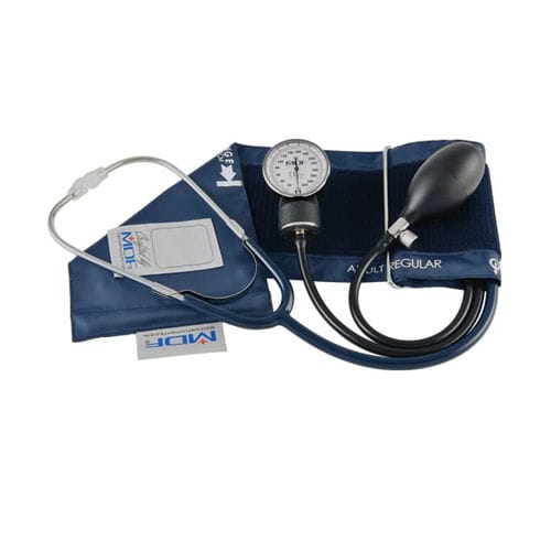 Aneroid-Blutdruckmessgerät - MDF808M, MDF727 - MDF Instruments - mit Stethoskop
