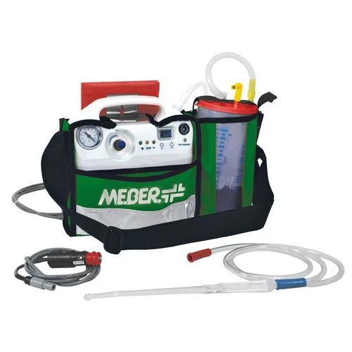 Elektrische Sekret-Absaugpumpe - CORMOS 11010/FA - MEBER - für Erste Hilfe / tragbar
