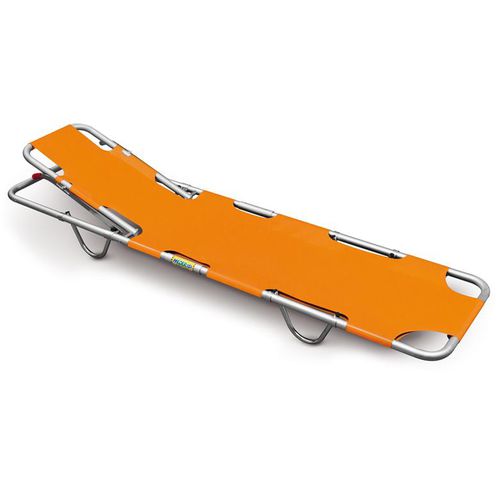 Trage für Rettungsmanöver - 644/S - MEBER - Transport / mit verstellbarer Rückenlehne / Aluminium