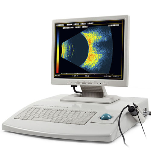 Ultraschallgerät / mit Konsole, Tischmodell - ODM-2200 - MEDA  - für ophthalmische Ultraschalluntersuchungen / Schwarz-Weiß