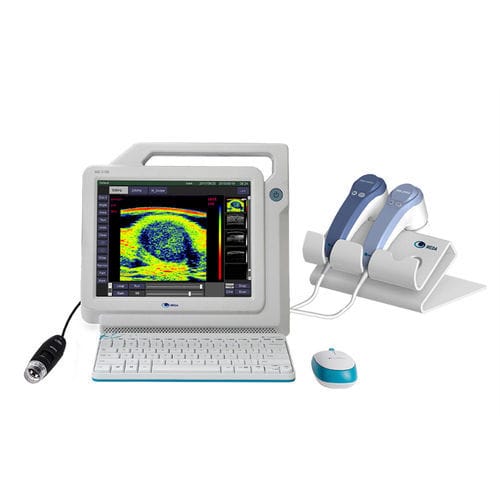 Tragbares Ultraschallgerät - MD-310S - MEDA  - für kutane Ultraschalluntersuchung / Schwarz-Weiß