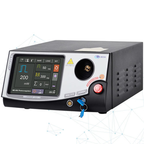 Laser zur retinalen Photokoagulation - MD-960 - MEDA  - Nd:GdVO / Tischgerät / Nanosekunden