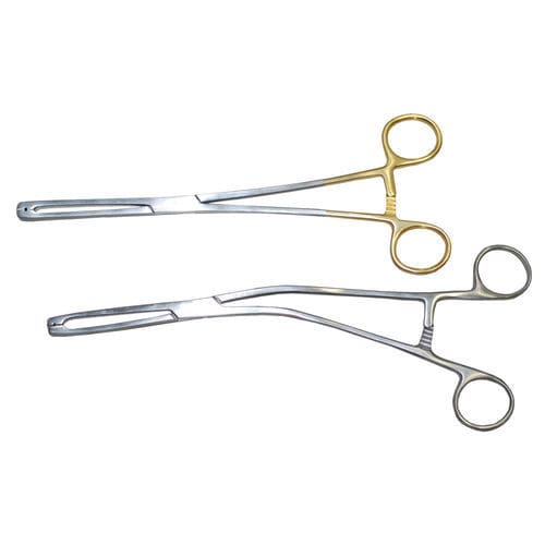 Gynäkologische Klemme - 031001 - Medgyn Products - zum Greifen von Gewebe / atraumatisch / gerade