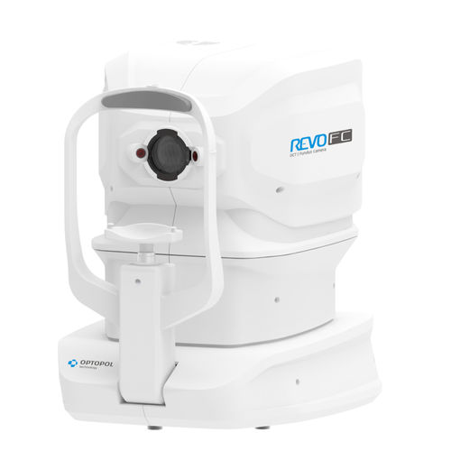 OCT-Gerät - REVO FC - Optopol Technology - nicht-mydriatische Funduskamera / fluoreszierende Angiographie des Auges / Tisch