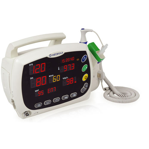 Tragbarer Vitalzeichenmonitor - YM1000 - Mediana  - Temperatur / NIBP / SpO2