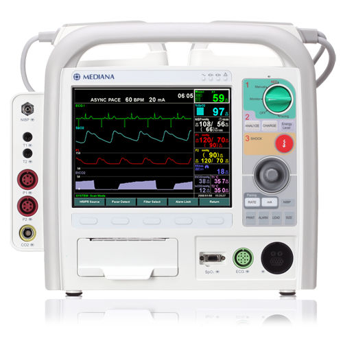 Halbautomatischer externer Defibrillator - D500 - Mediana  - Multiparameter-Monitor