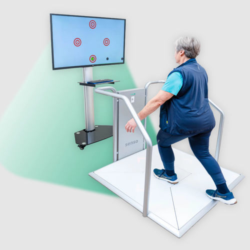 Gleichgewichtsrehabilitationssystem - senso - THERA TRAINER - computerbasiert / mit Lernspielen