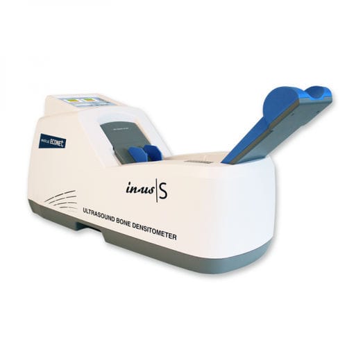 Ultraschall-Knochendichtemesser - Inus S - Medical Econet  - zur Untersuchung der Ferse