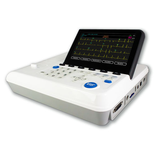 Ruhe-Elektrokardiograph - E3 - Medical Econet  - 3 Kanäle / digital / mit Tastatur