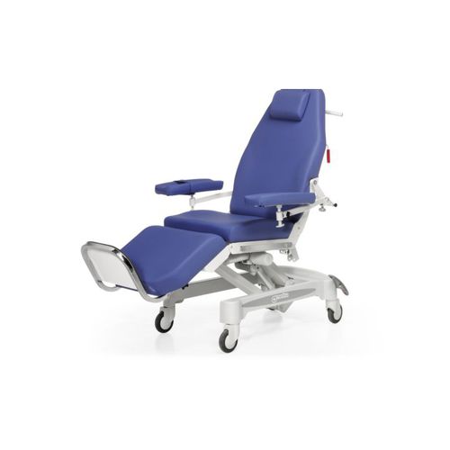 Elektrischer Behandlungsstuhl - Diamed Basic - Medical Iberica - dreiteilig / auf Rollen / höhenverstellbar