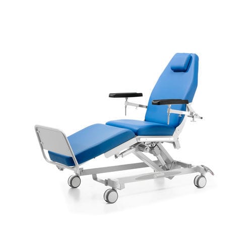 Laborstuhl - Diamed 2 - Medical Iberica - elektrisch / ergonomisch / Dreh