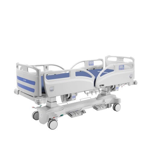 Krankenhausbett - Majestic 3 - Medical Iberica - elektrisch / höhenverstellbar / auf Rollen