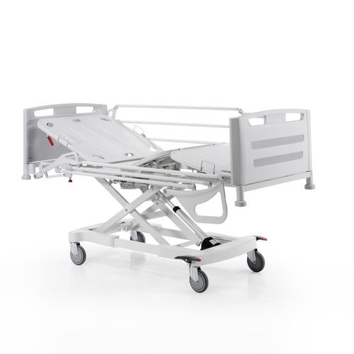 Krankenhausbett - Basic Care - Medical Iberica - elektrisch / höhenverstellbar / auf Rollen