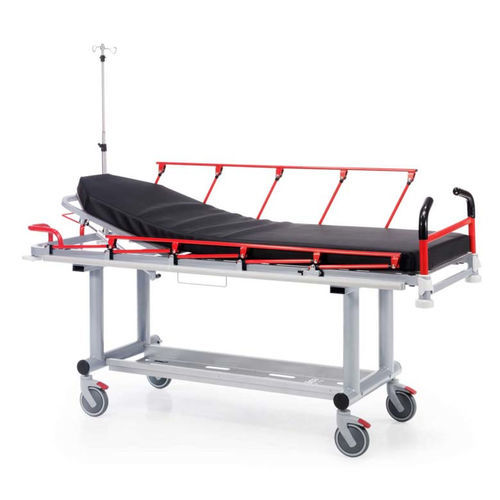 Transport-Fahrtrage - Transmed Fijo - Medical Iberica - hydraulisch / pneumatisch / zusammenklappbar