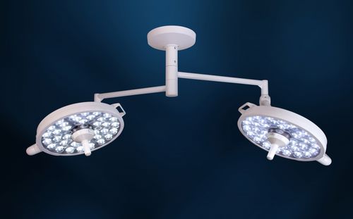 Deckenmontierte OP-Leuchte - MI-1000 - Medical Illumination International - LED / Halogen / mit 2 Armen