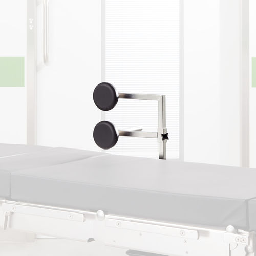 Seitliche Körperstütze / für OP-Tisch - 61362 - medifa - höhenverstellbar / doppelt / Edelstahl