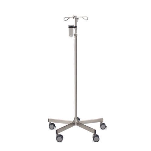 Infusionsständer auf Rollen - 36501 series - medifa - 4 Haken / höhenverstellbar