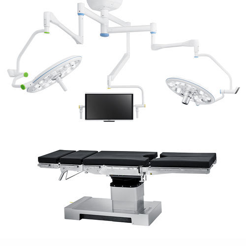 Deckenmontierte OP-Leuchte - QuadLED - Mediland Enterprise Corporation - LED / mit 2 Armen / 97