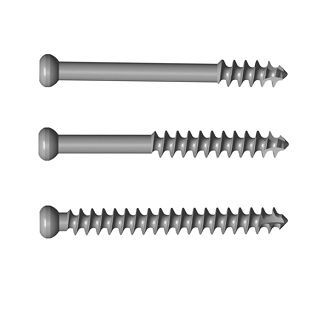 Knochen-Kompressionsschraube / Mehrzweck - 11081-65025 - Medimetal - Metall / für Spongiosa
